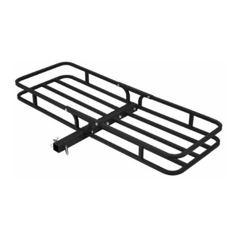 HAUL MASTER 500 LB. CAPACITY KNOCKDOWN CARGO CARRIER Installation manual HAUL MASTER 500 LB. CAPACITY KNOCKDOWN CARGO CARRIER Installation manual