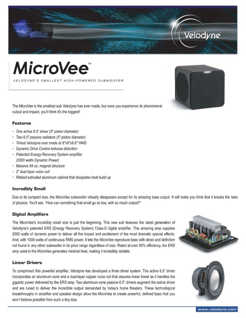 Velodyne MicroVee datasheet