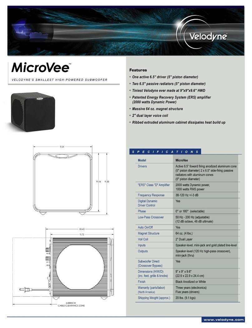 Velodyne MicroVee datasheet