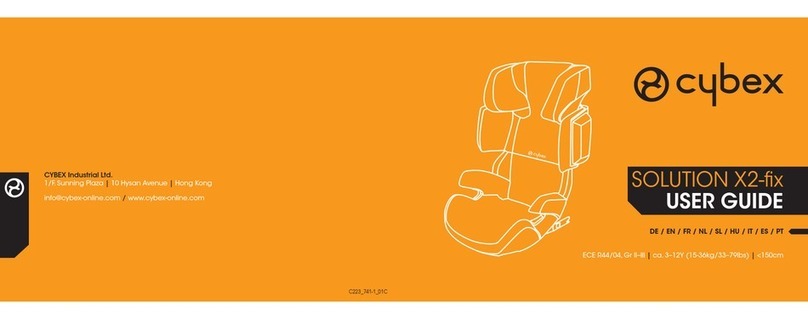 CYBEX SOLUTION X2-FIX User manual