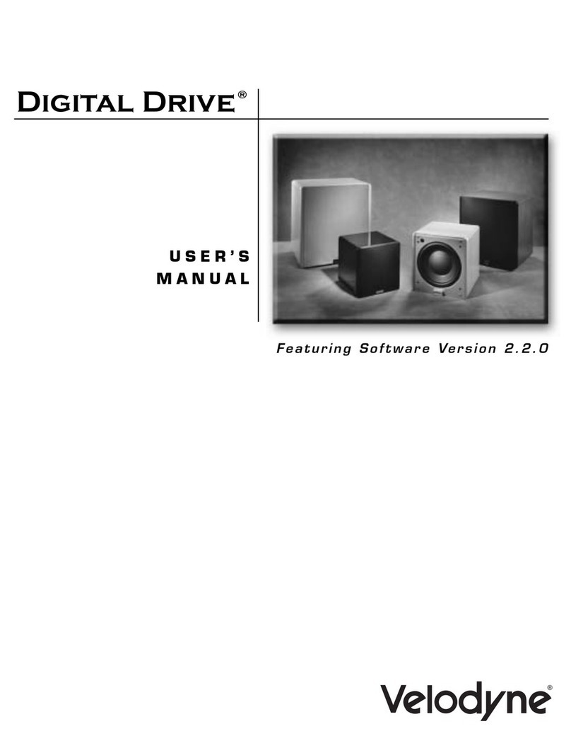 Velodyne DIGITAL DRIVE - REV H manual