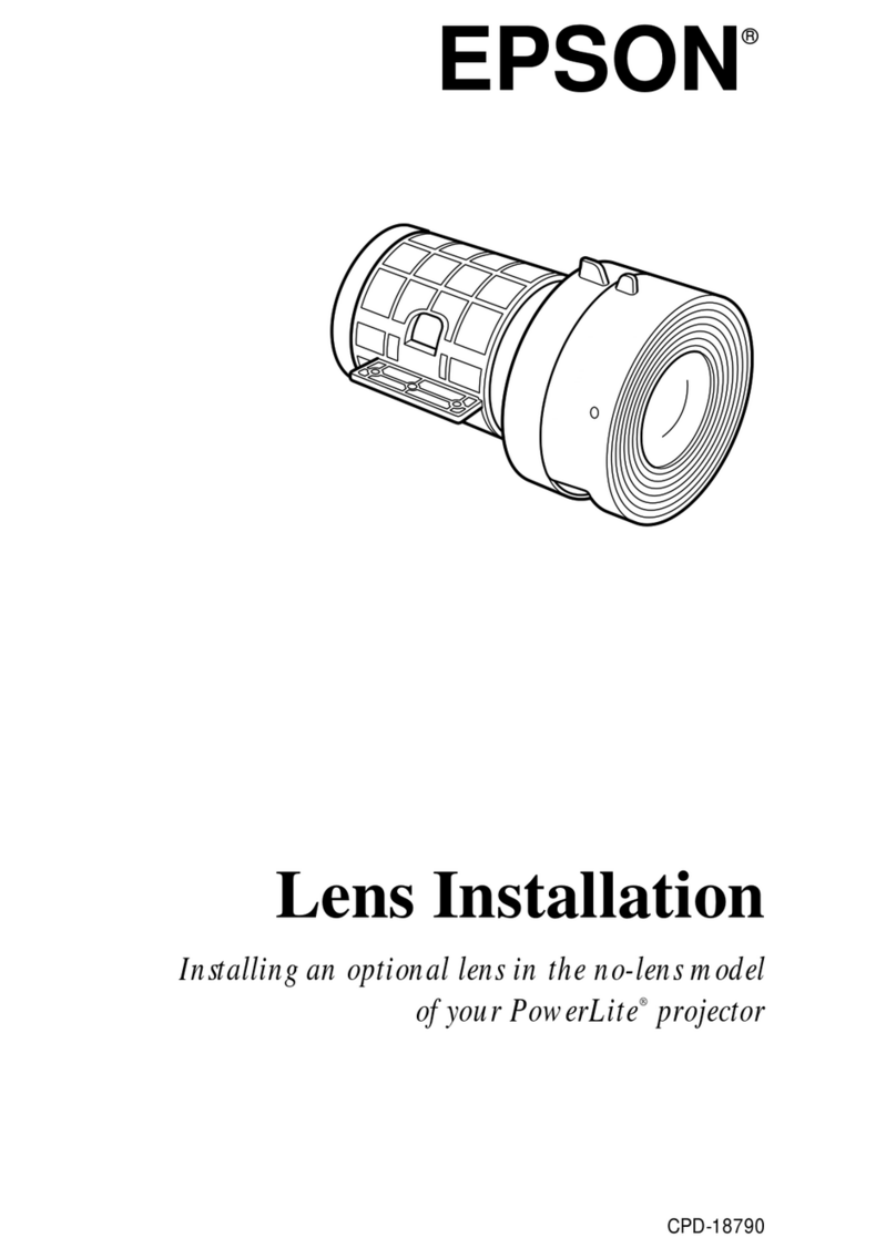 Epson 7900p - PowerLite XGA LCD Projector User manual