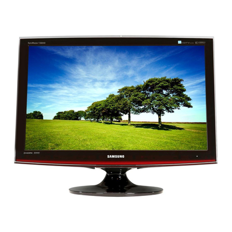 Samsung T220HD - SyncMaster - 22" LCD Monitor User guide