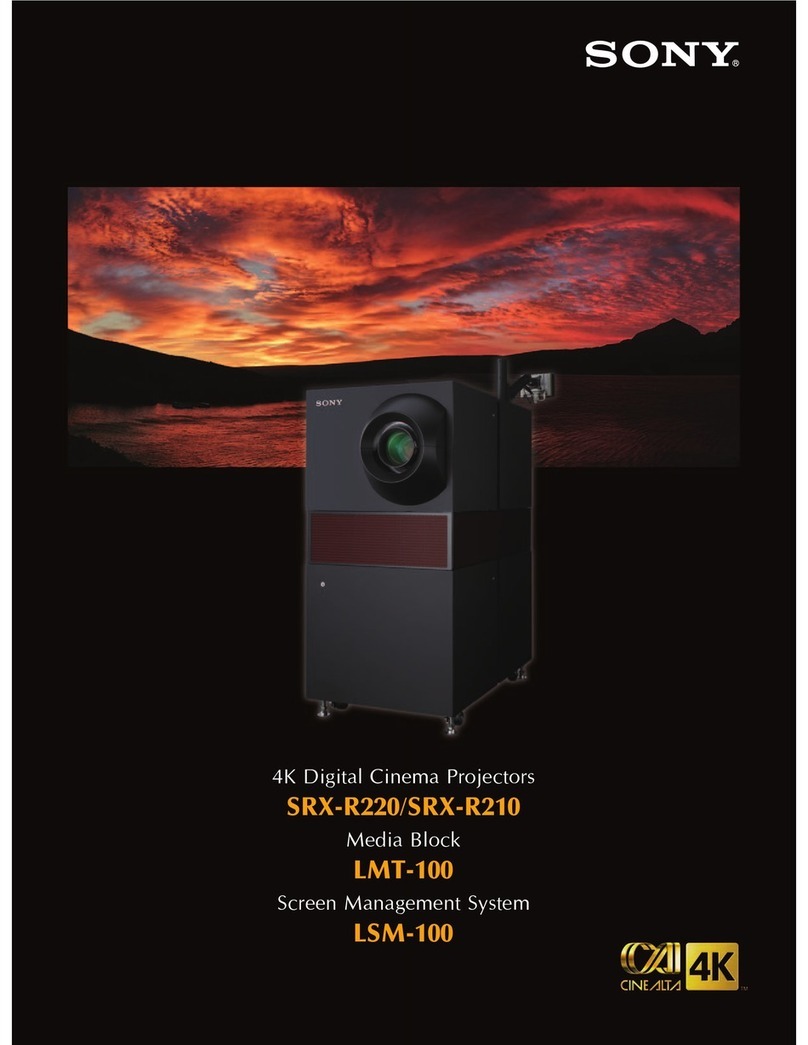 Sony SRX-R220 User manual