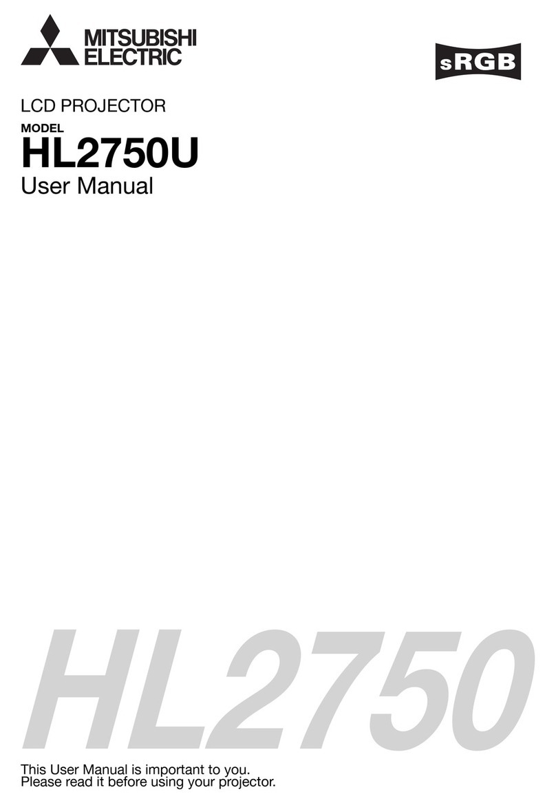 Mitsubishi Electric HL2750U user manual