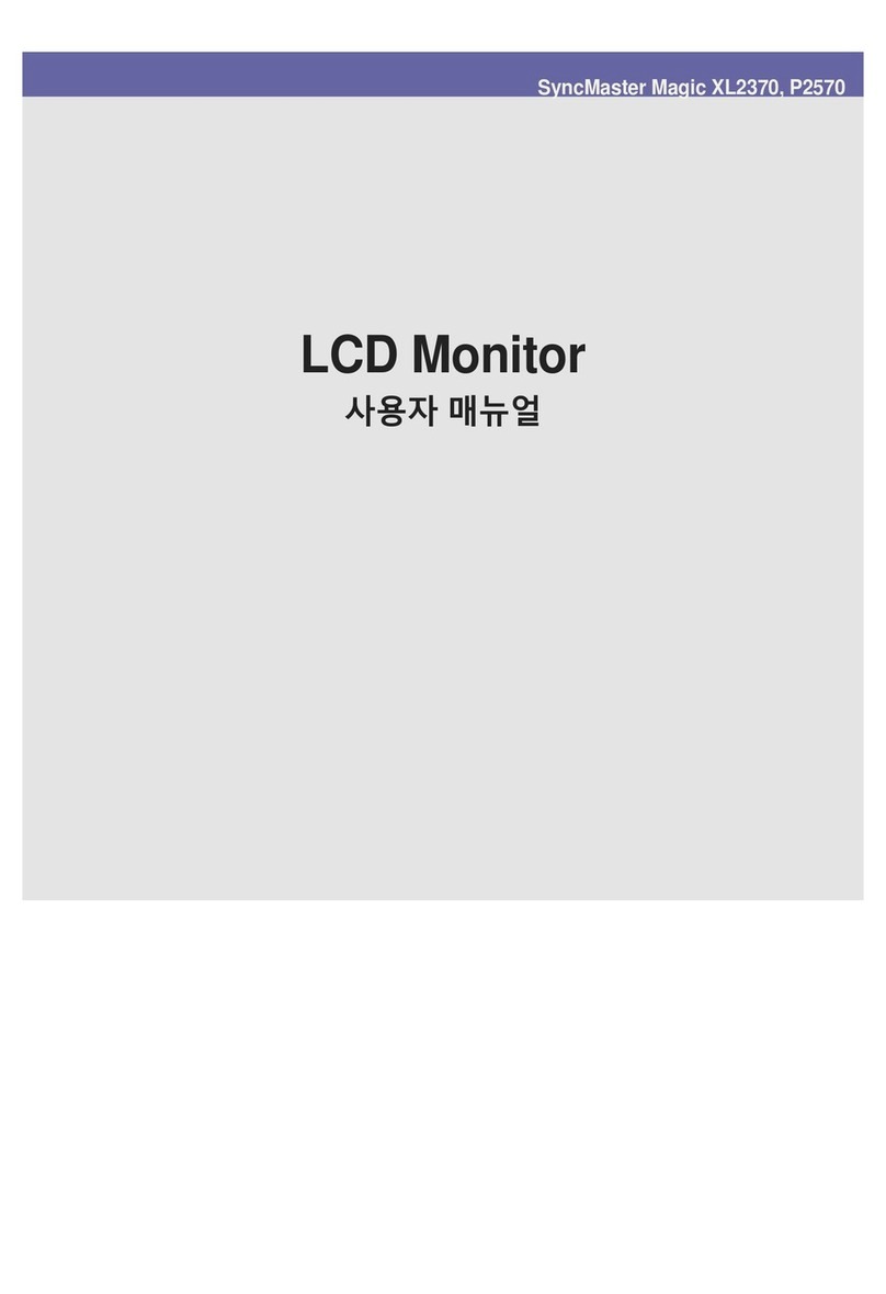 Samsung P2570 - LCD Monitor User manual