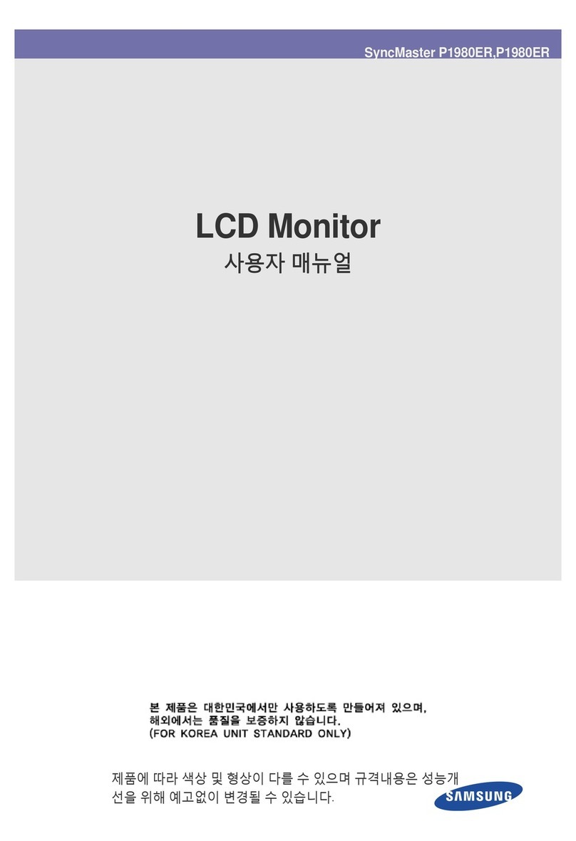 Samsung SyncMaster P2480L User manual