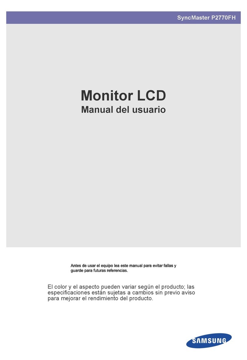 Samsung SyncMaster P2770FH User guide