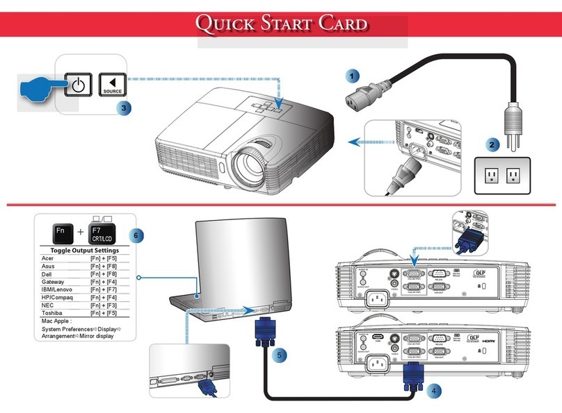 Optoma DS550 User manual