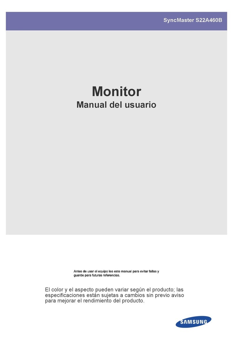 Samsung SyncMaster S22A460B User manual