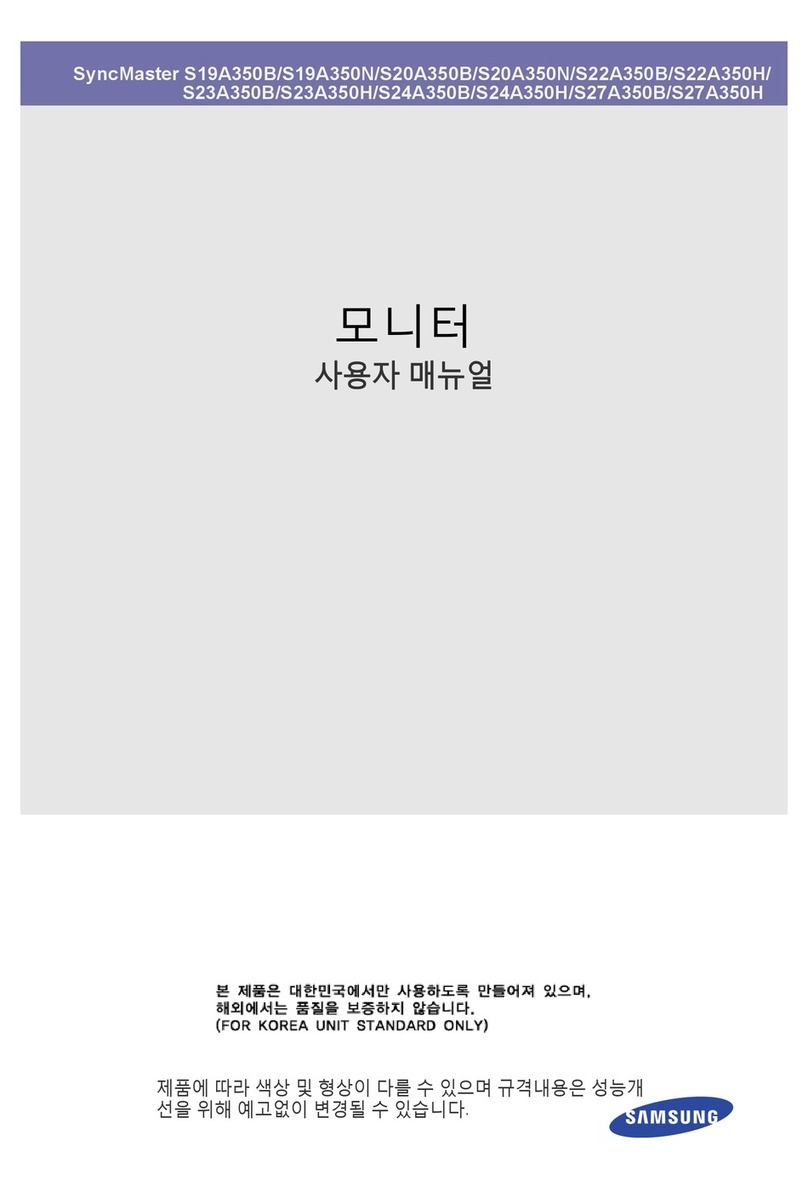 Samsung SyncMaster S20A350B User manual