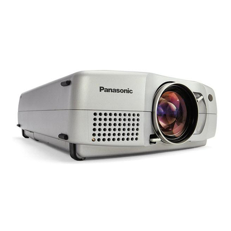 Panasonic L711U - XGA LCD Projector User manual