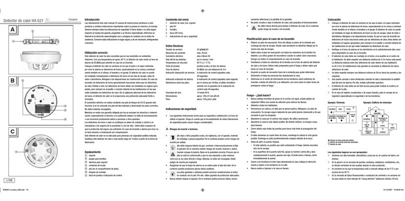 DEXAPLAN H A621 - 9-2007 User manual