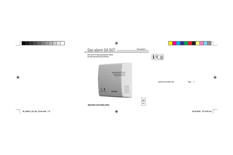 DEXAPLAN GA 607 - 8-2005 Operation and safety notes