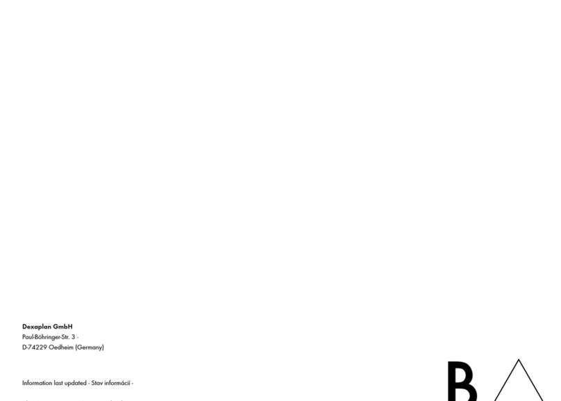 DEXAPLAN BA 611 -  3 - REV 8-2007 User manual