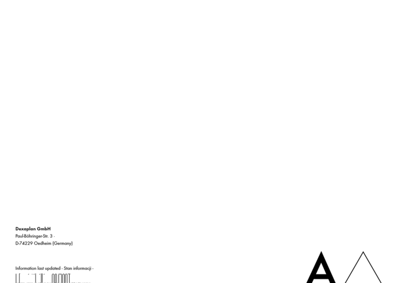DEXAPLAN BA 611 -  3 - REV 8-2007 manual