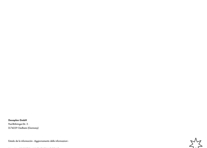 DEXAPLAN BA 611 - 08-2007 manual