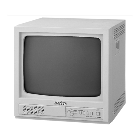 Sanyo VMC-8614F - 14" Super High Resolution Color... User manual