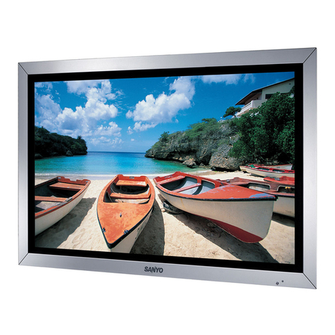 Sanyo CE42LH2WP - 16:9 Installation manual