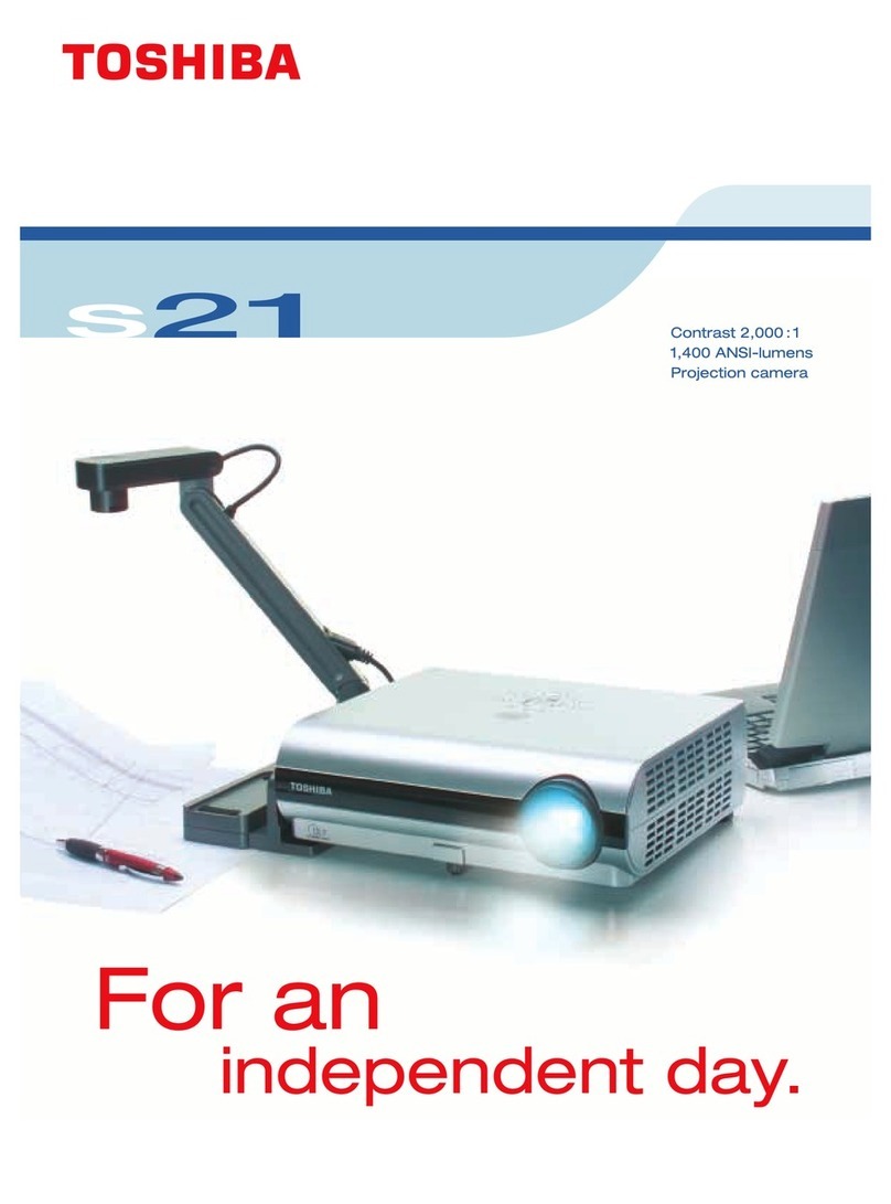 Toshiba TDP-S21 User manual