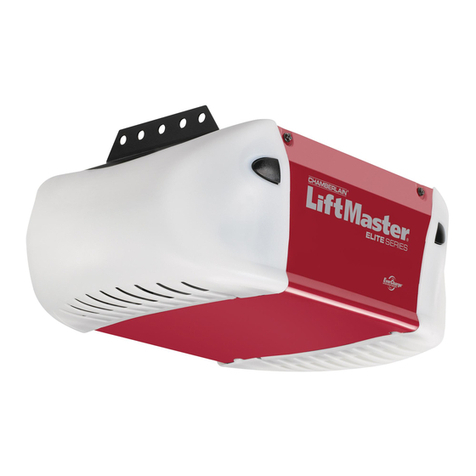 Chamberlain LiftMaster Professional Security+ 3850 owner's manual