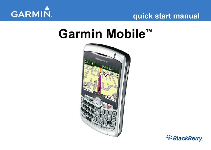 Garmin 010-00625-00 - Mobile - For BlackBerry Instruction manual
