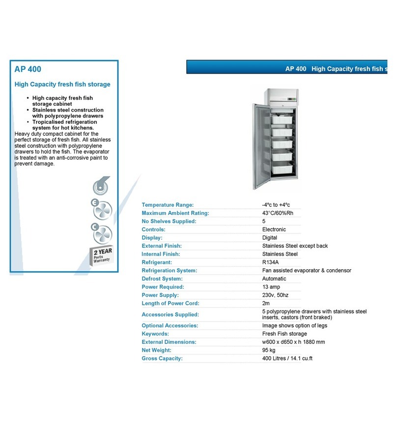 VALERA AP 400 User manual