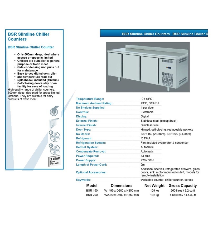 VALERA BSR 150 datasheet