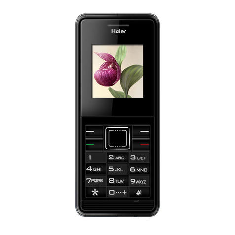 Haier C1700 User manual