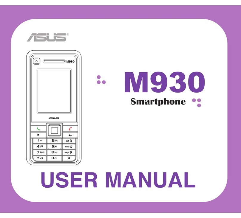 Asus M930 user manual