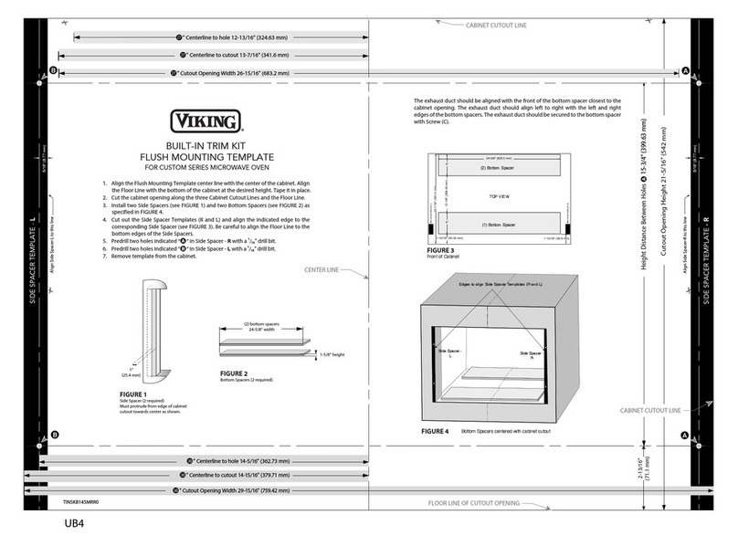 Viking VMOC206SS installation instructions