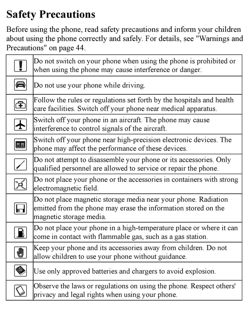 Huawei M735 User manual