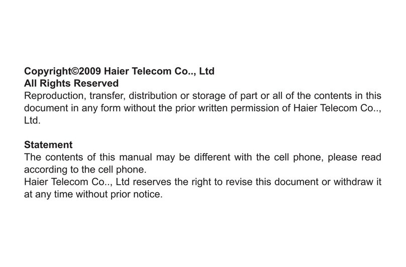 Haier C5100 User manual