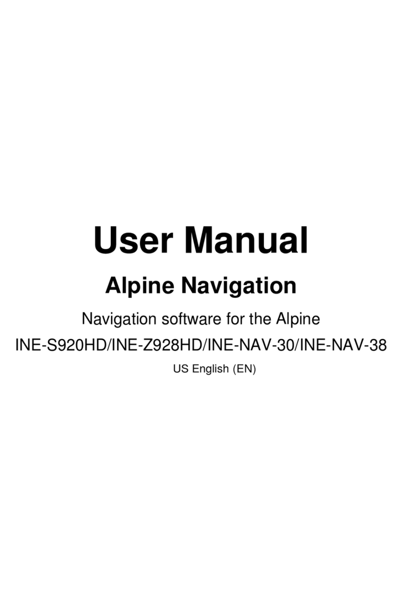 Alpine INE-S920HD User manual