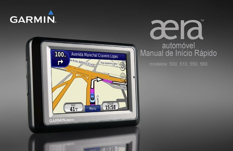Garmin aera 500 automovel Manual de Inicio Rapido Garmin aera 500 automovel Manual de Inicio Rapido