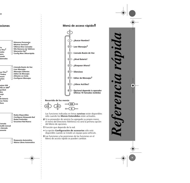 Motorola SYN5383 - G-520/M3090/Populous Ultra Saver... User manual