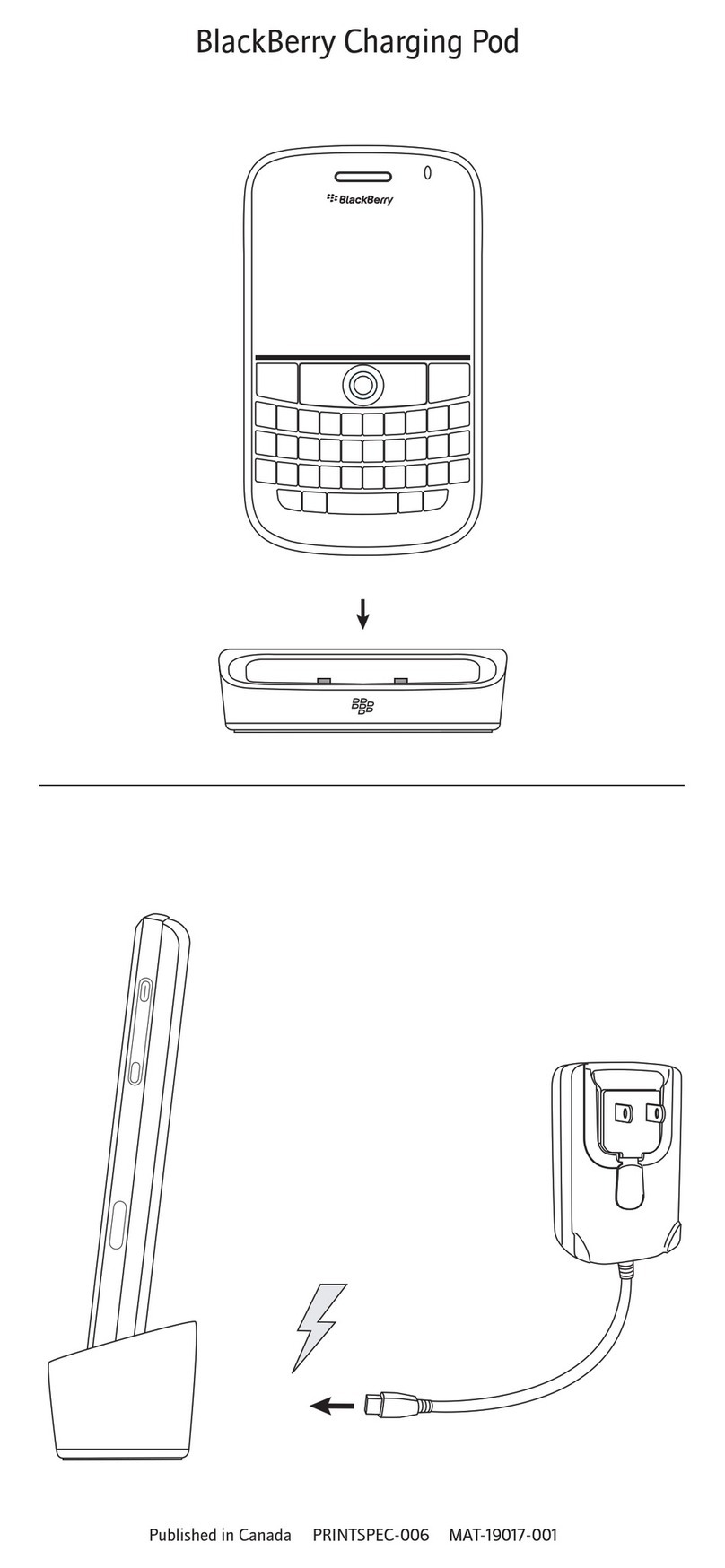 Blackbe;rry 9000 - Bold Service guide