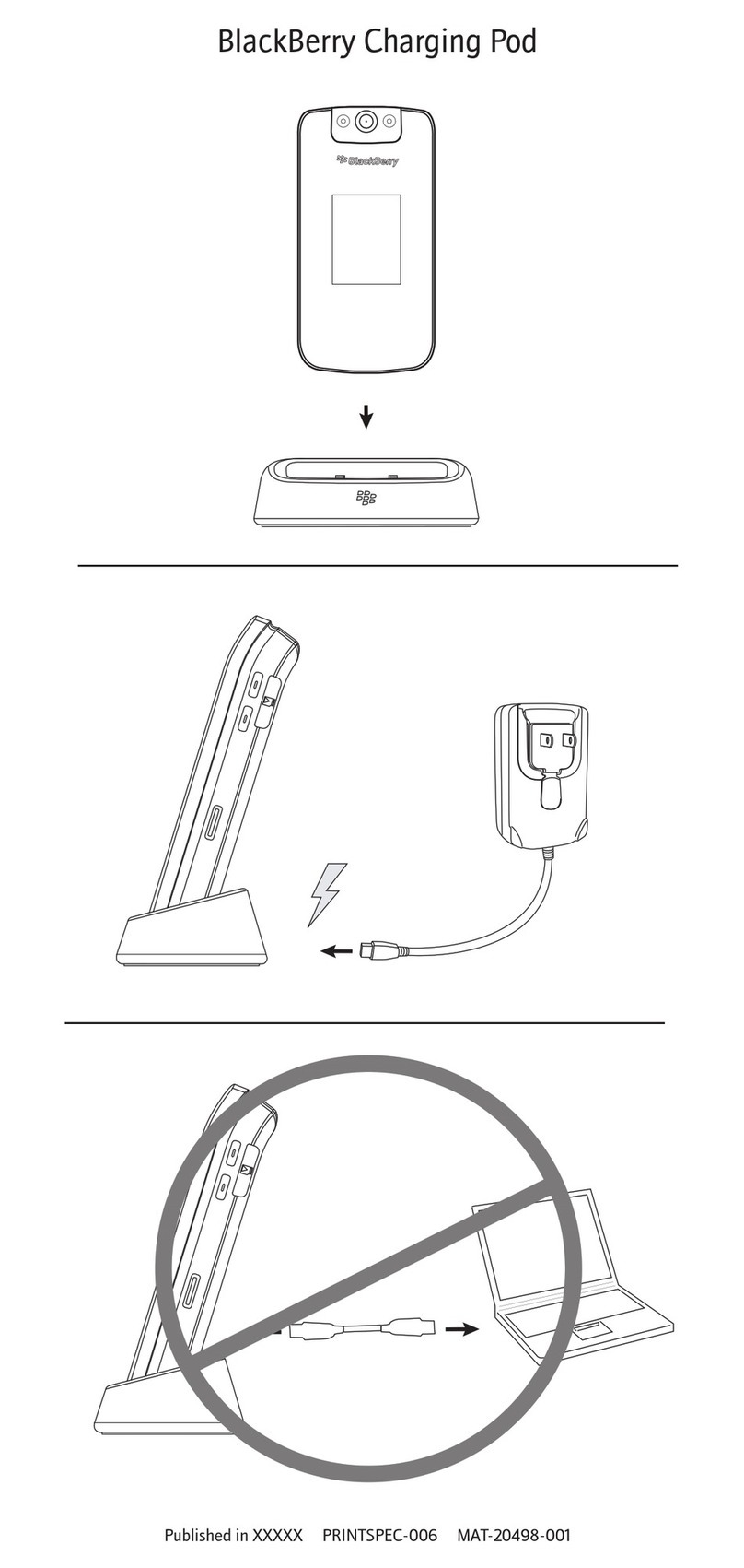 Blackbe;rry 8220 - Pearl USB Sync Charge Desktop Docking... Setup guide