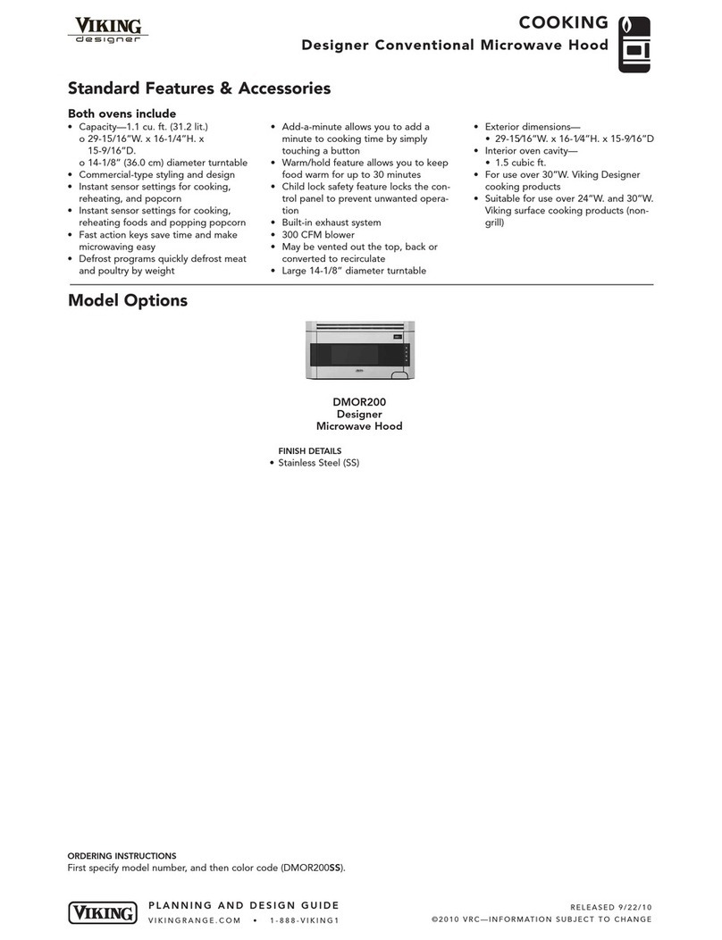 Viking Designer DMOR200SS Guide