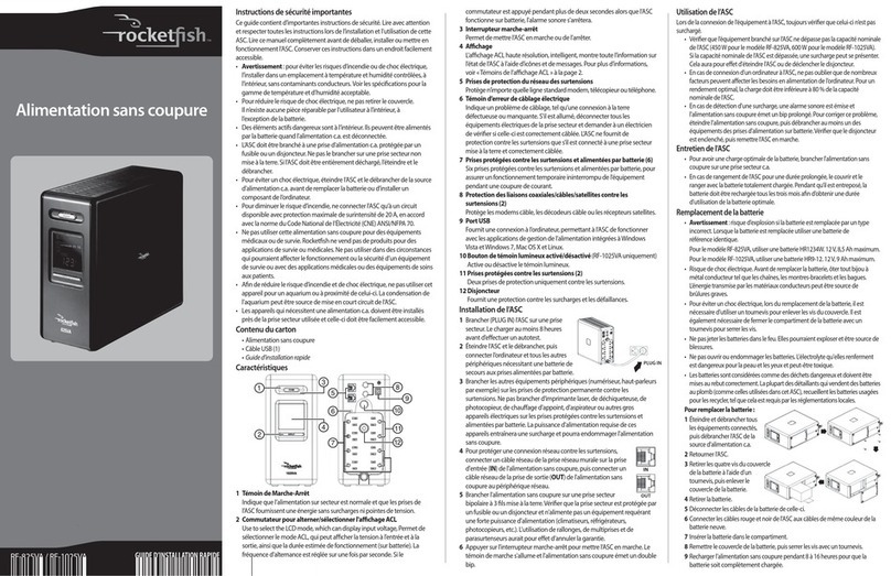 Rocket Fish RF-1025VA Quick setup guide