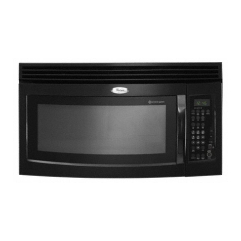 Whirlpool GH5184XPQ - 1.8 Cu. Ft. Microwave Oven Use and care guide