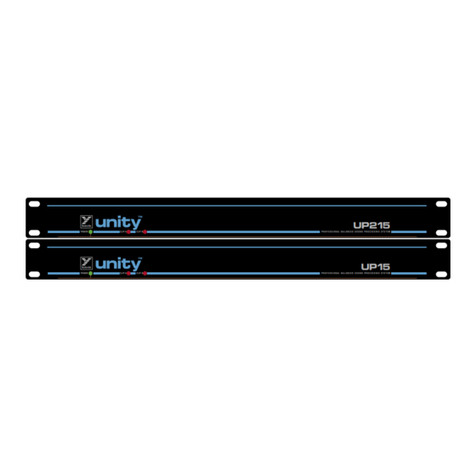 YORKVILLE UNITY UP15 User manual