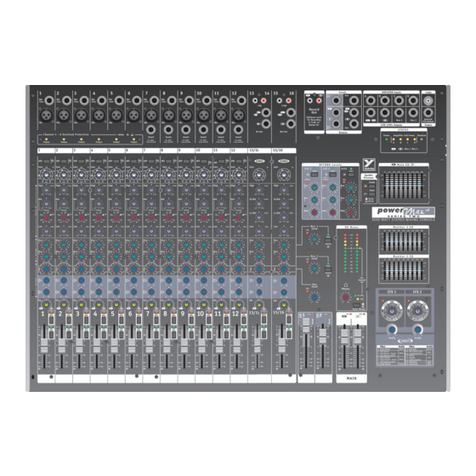 YORKVILLE POWERMAX 1622 SERIES 2 owner's manual