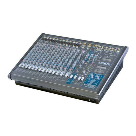 YORKVILLE POWERMAX 1622 owner's manual