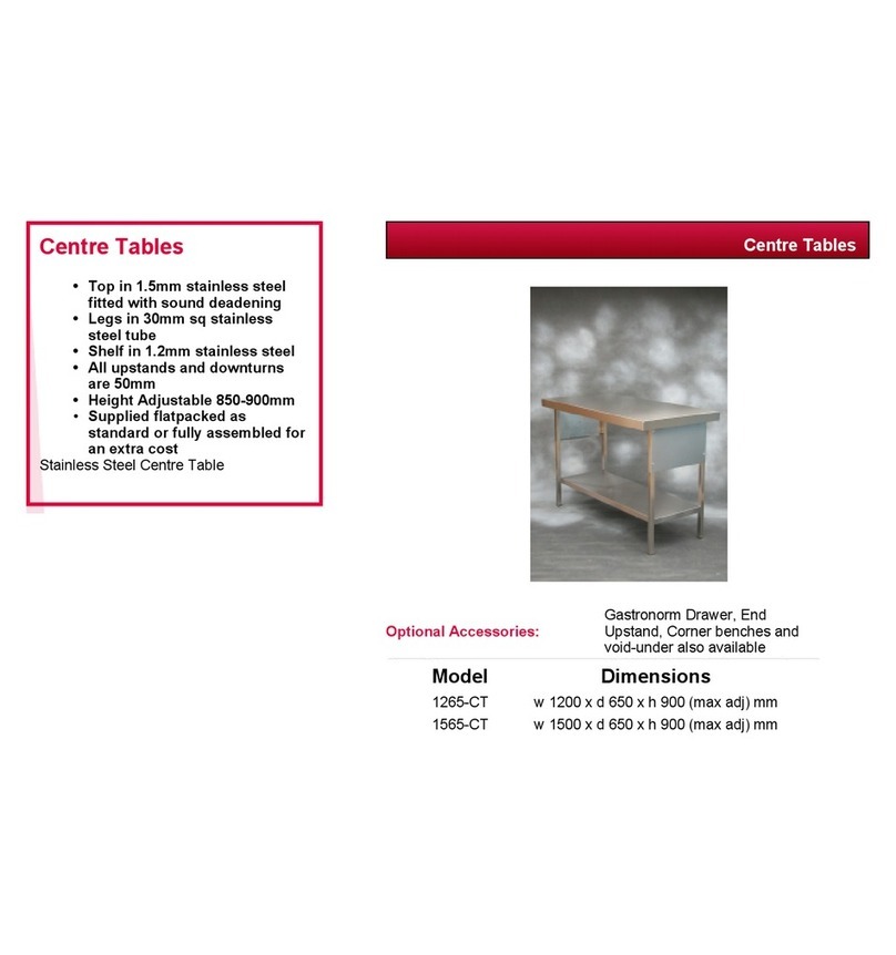 VALERA 1265-CT Dimensions