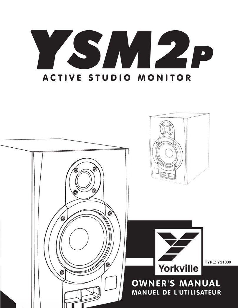 YORKVILLE YSM2P User manual