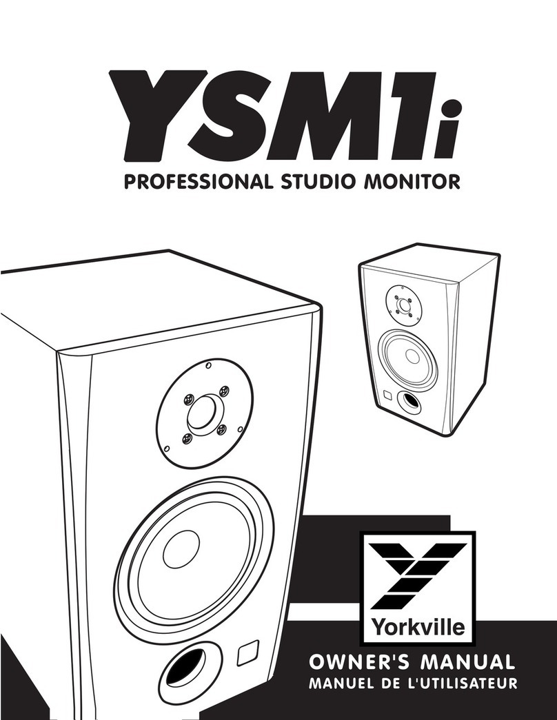 YORKVILLE YSM1I User manual