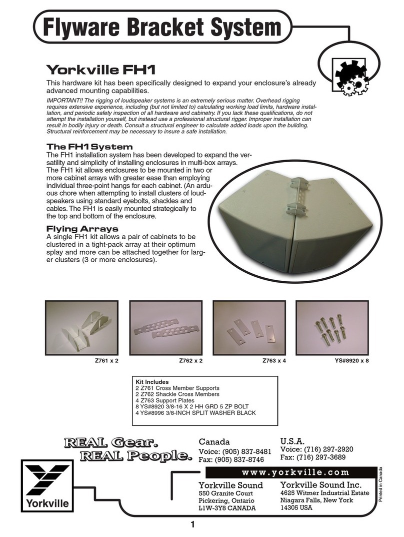 YORKVILLE FH1 manual