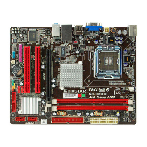 Biostar G41D3B Setup manual