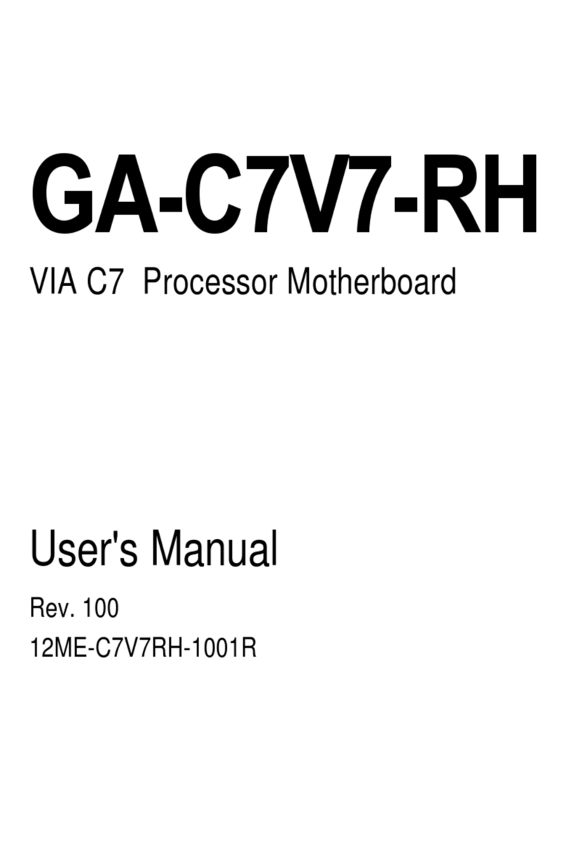 Gigabyte C7V7-CSI User manual